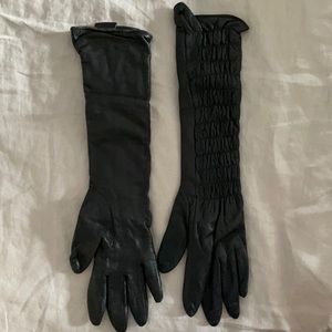 JAS MB LONG LEATHER GLOVES M
